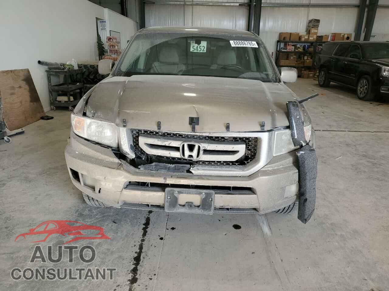 HONDA RIDGELINE 2011 - 5FPYK1F51BB454789