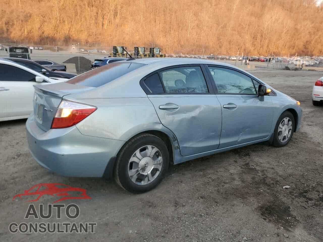 HONDA CIVIC 2012 - JHMFB4F37CS005863
