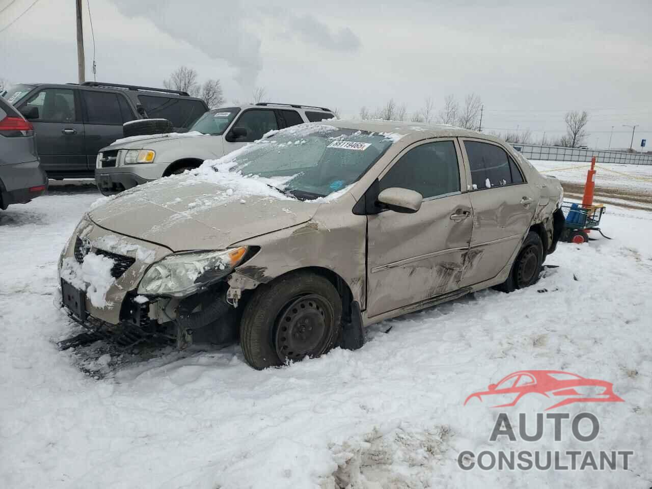 TOYOTA COROLLA 2009 - 1NXBU40E49Z023167