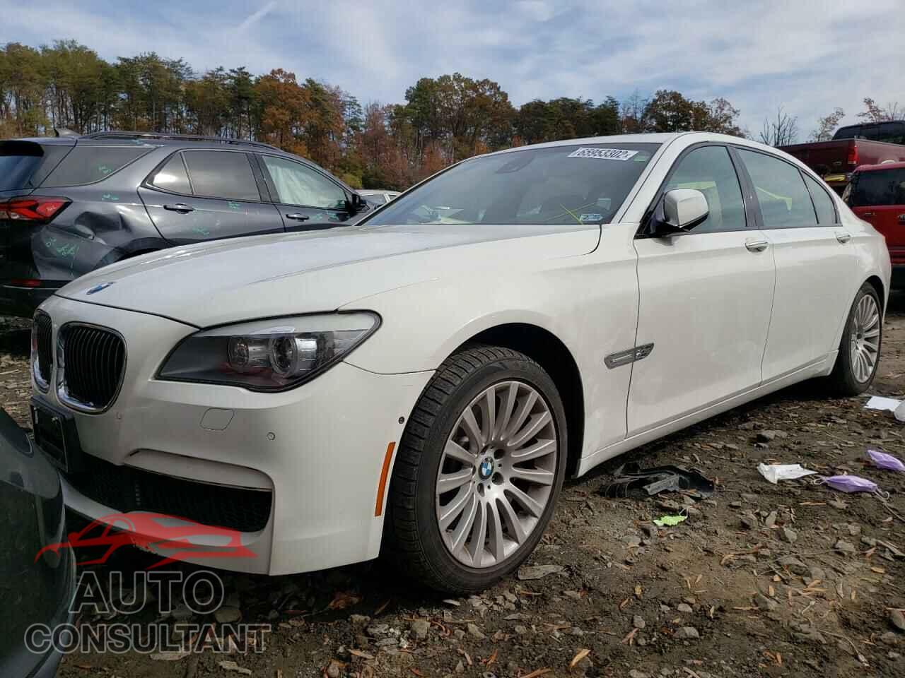 BMW 7 SERIES 2012 - WBAKC8C50CC437714