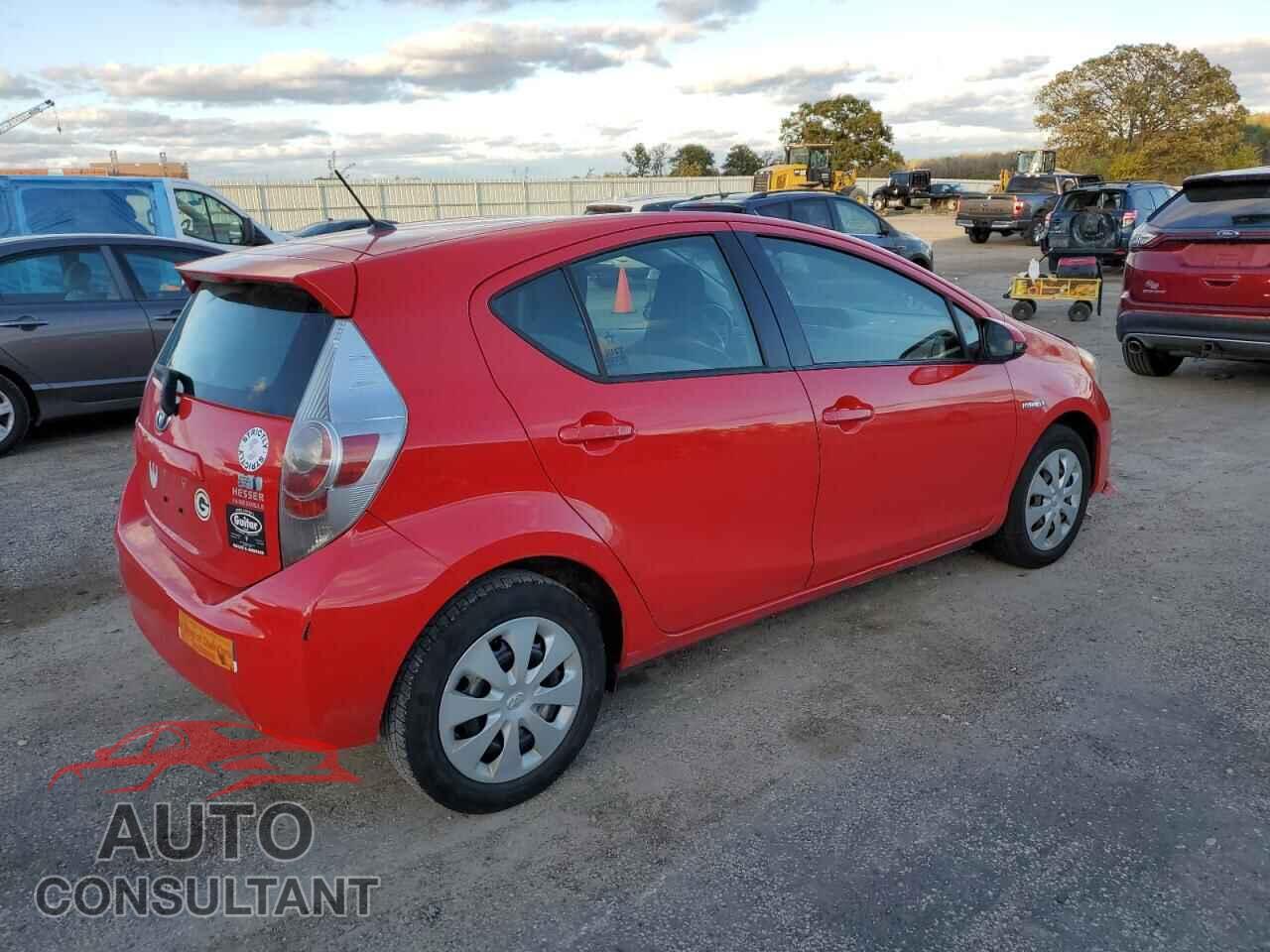 TOYOTA PRIUS 2012 - JTDKDTB36C1008382