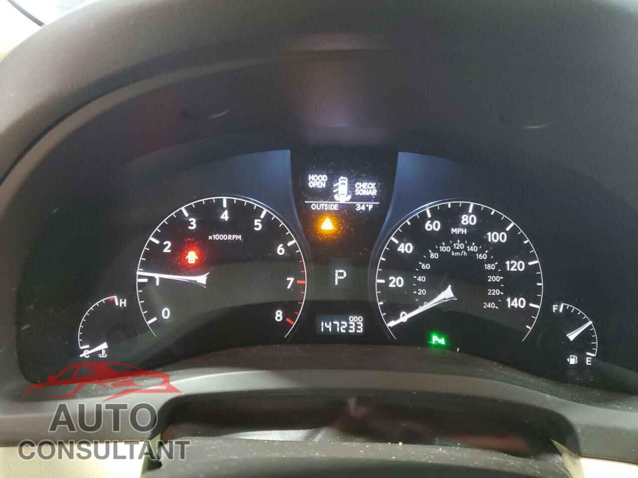 LEXUS RX350 2010 - 2T2ZK1BA2AC033386