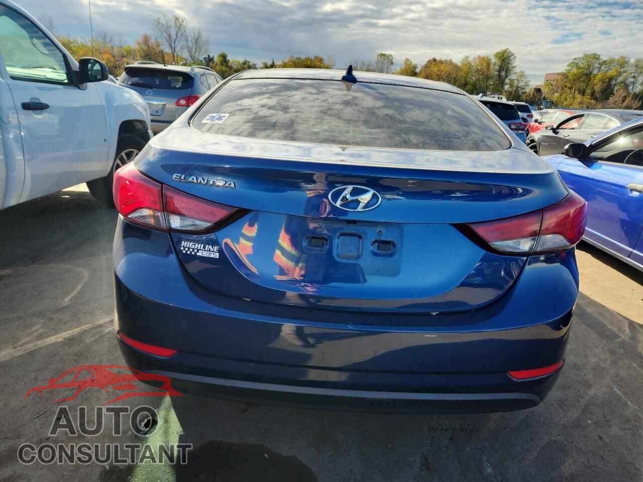 HYUNDAI ELANTRA 2015 - 5NPDH4AEXFH562995