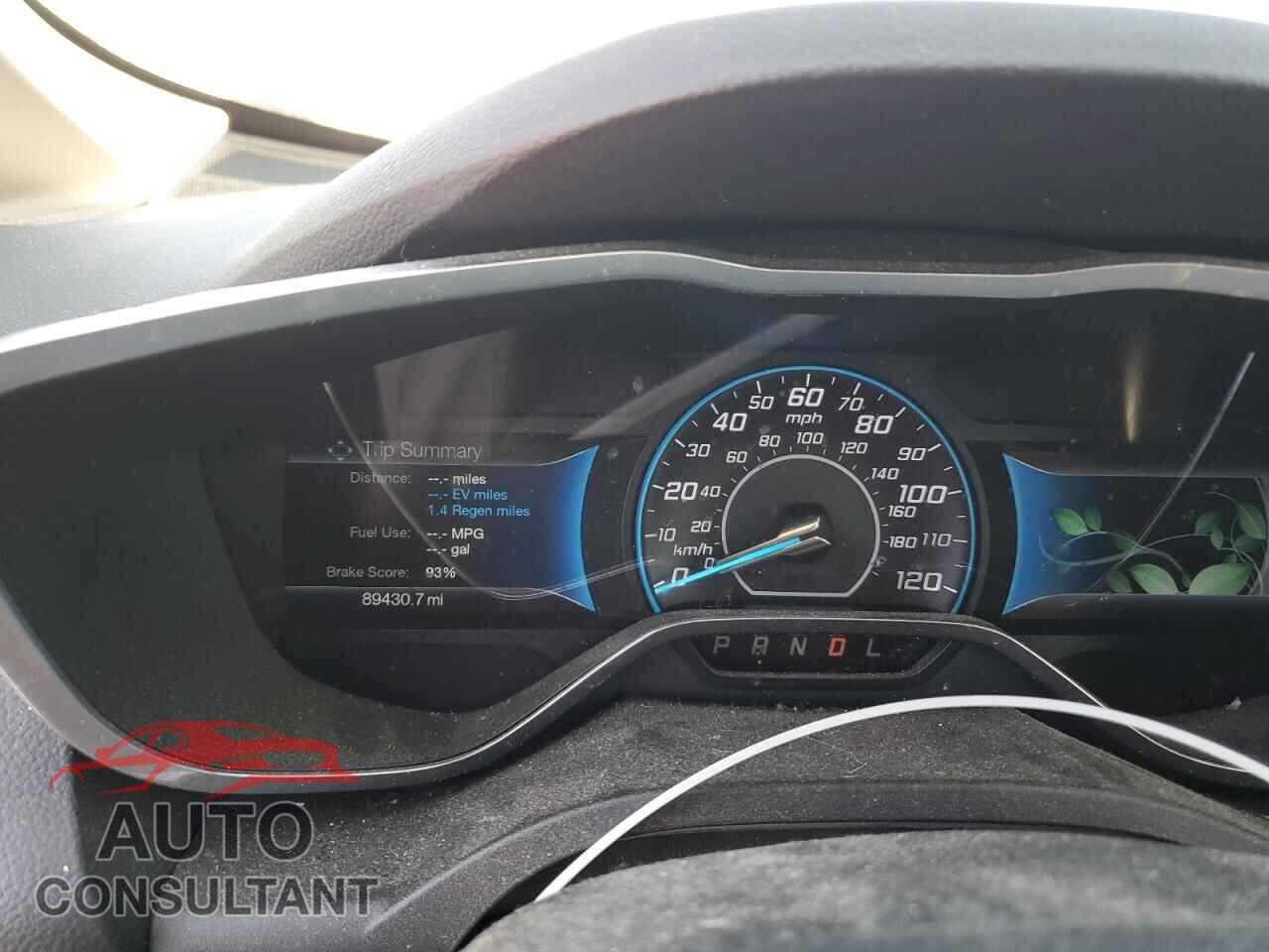 FORD CMAX 2013 - 1FADP5AU2DL554209