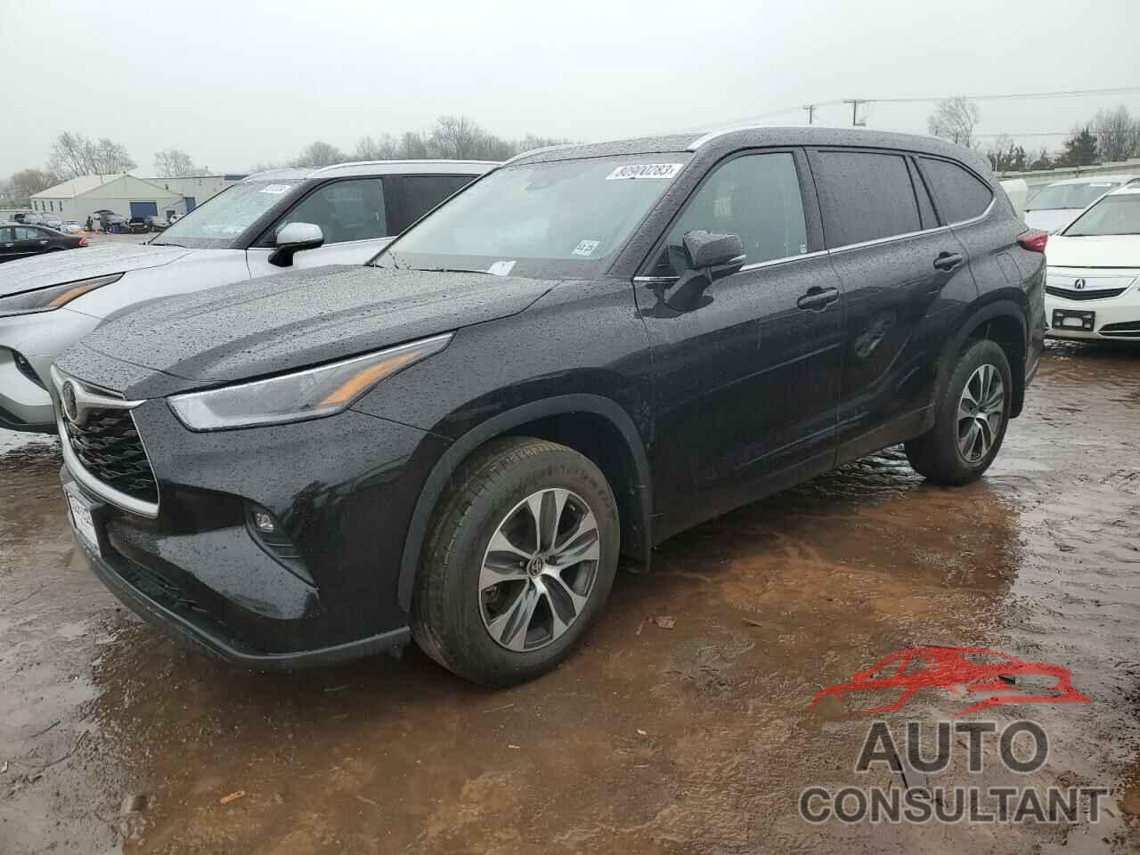 TOYOTA HIGHLANDER 2021 - 5TDGZRBH3MS073586