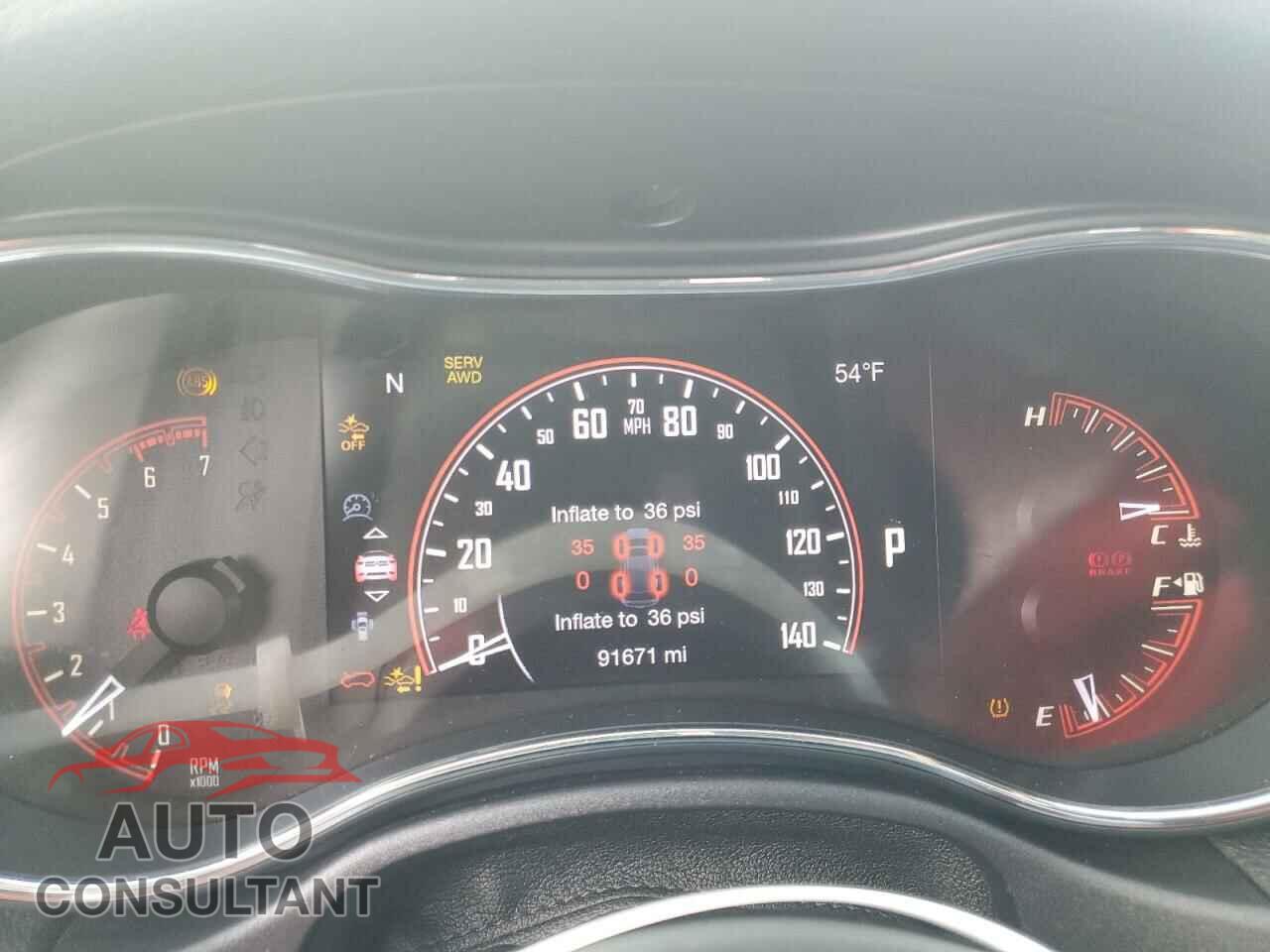 DODGE DURANGO 2017 - 1C4SDJCT0HC888736