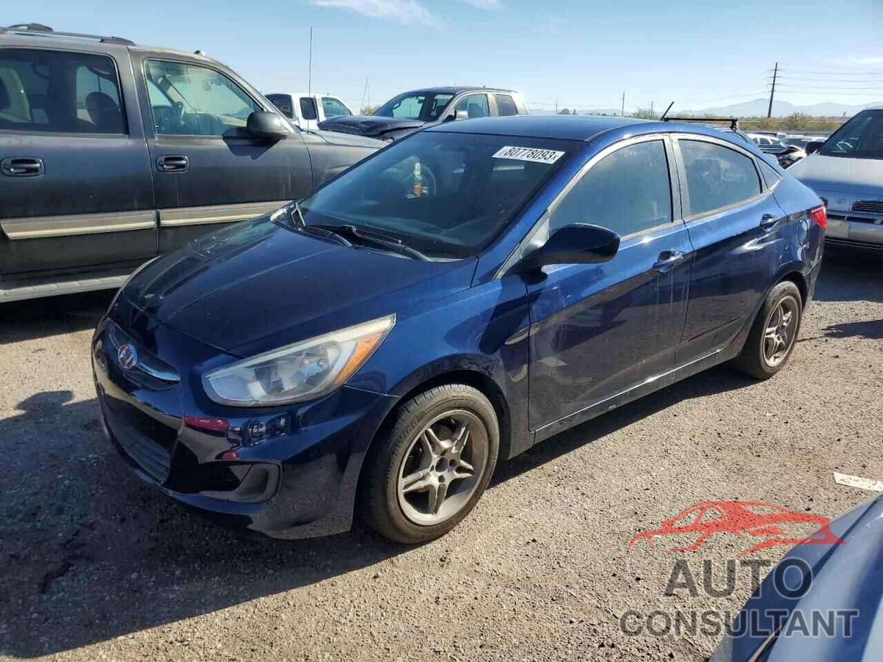 HYUNDAI ACCENT 2015 - KMHCT4AE9FU826381