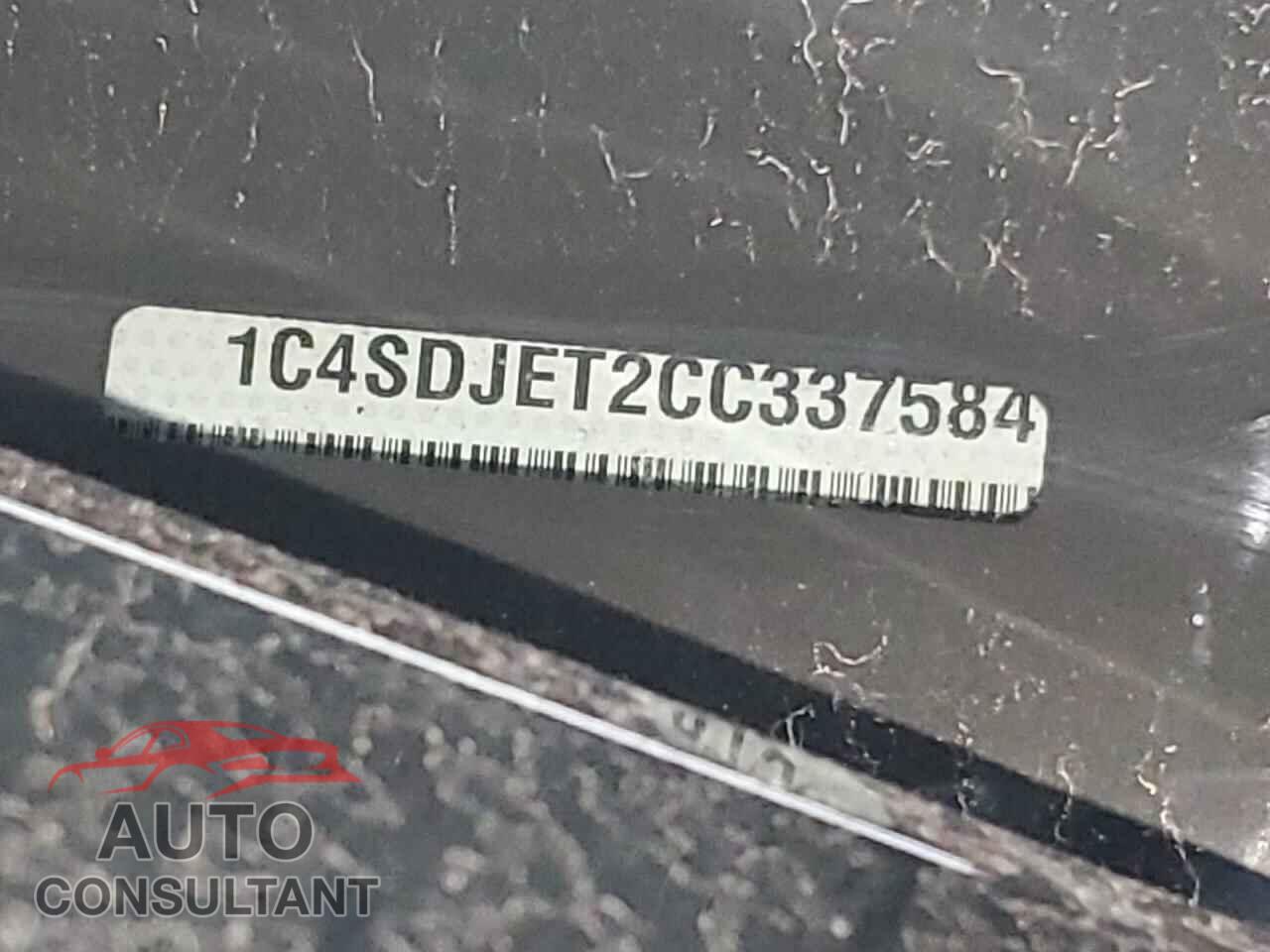 DODGE DURANGO 2012 - 1C4SDJET2CC337584