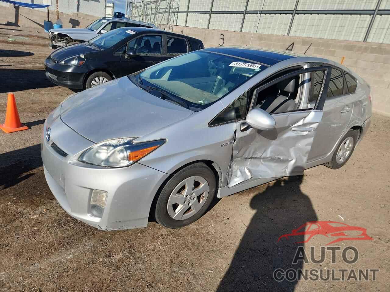 TOYOTA PRIUS 2010 - JTDKN3DU7A0104317