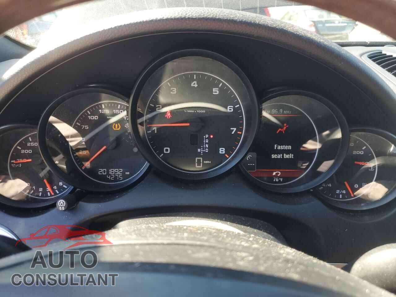 PORSCHE CAYENNE 2011 - WP1AA2A25BLA02243