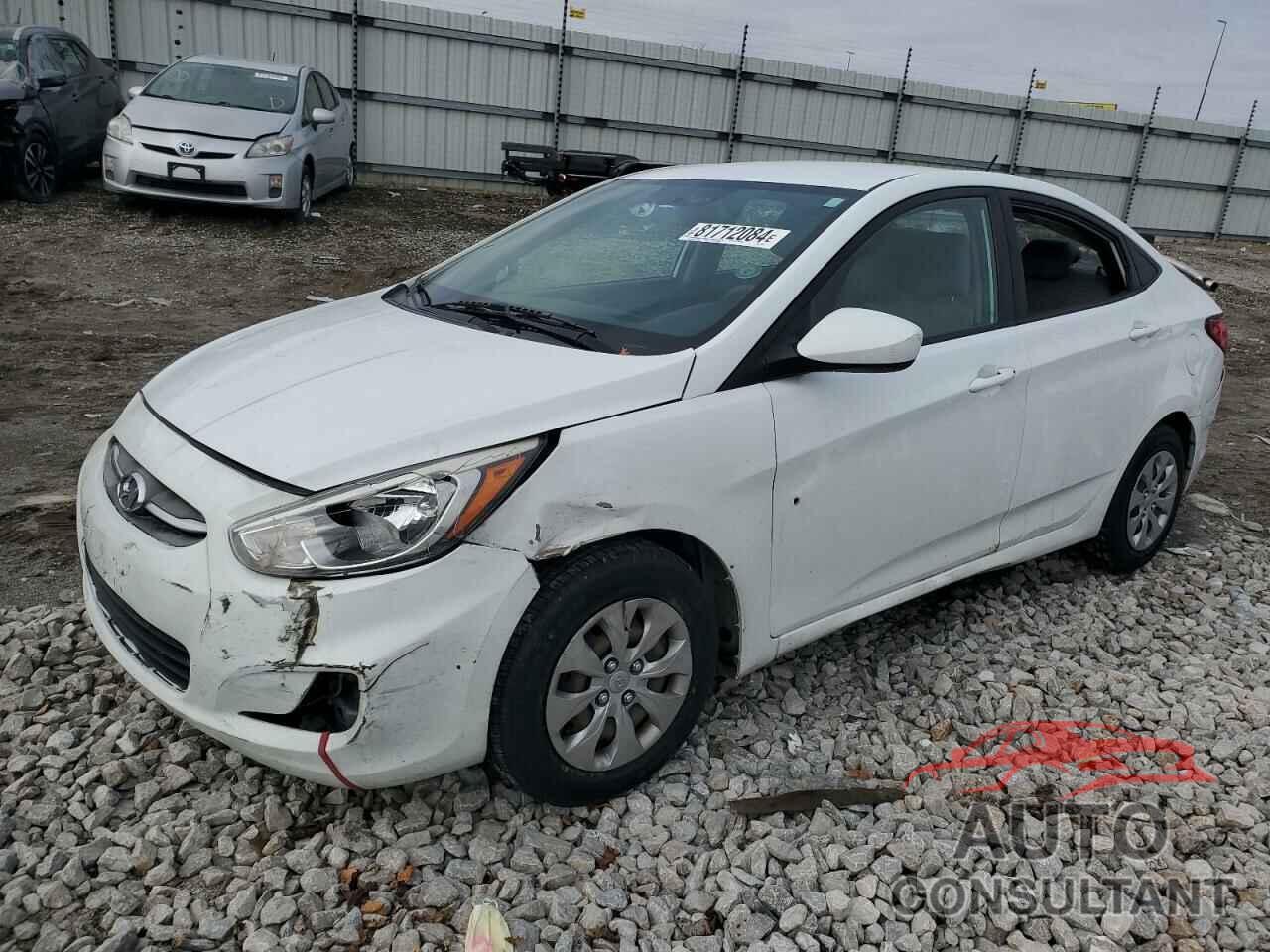 HYUNDAI ACCENT 2017 - KMHCT4AEXHU174292