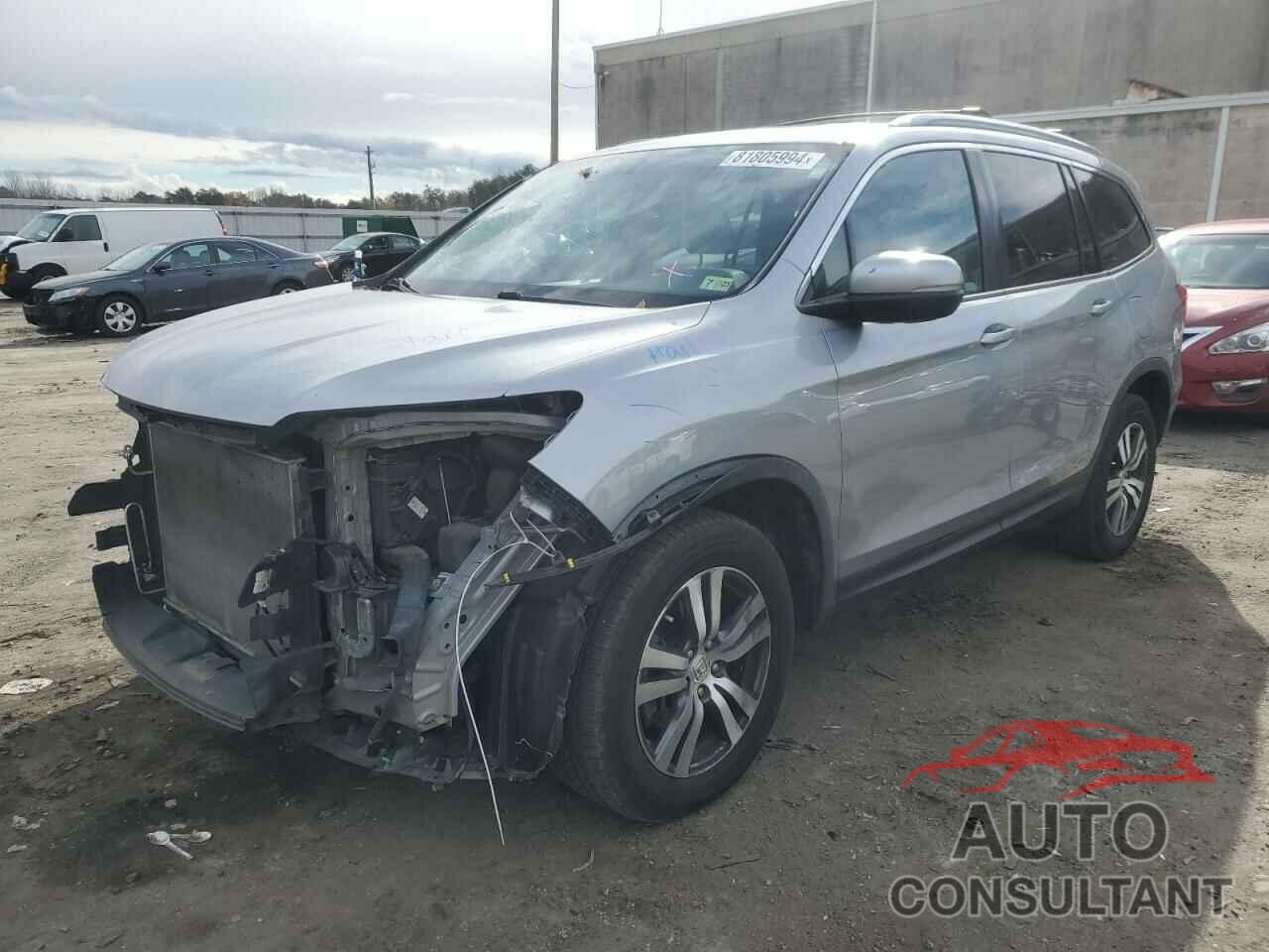 HONDA PILOT 2017 - 5FNYF6H55HB094555