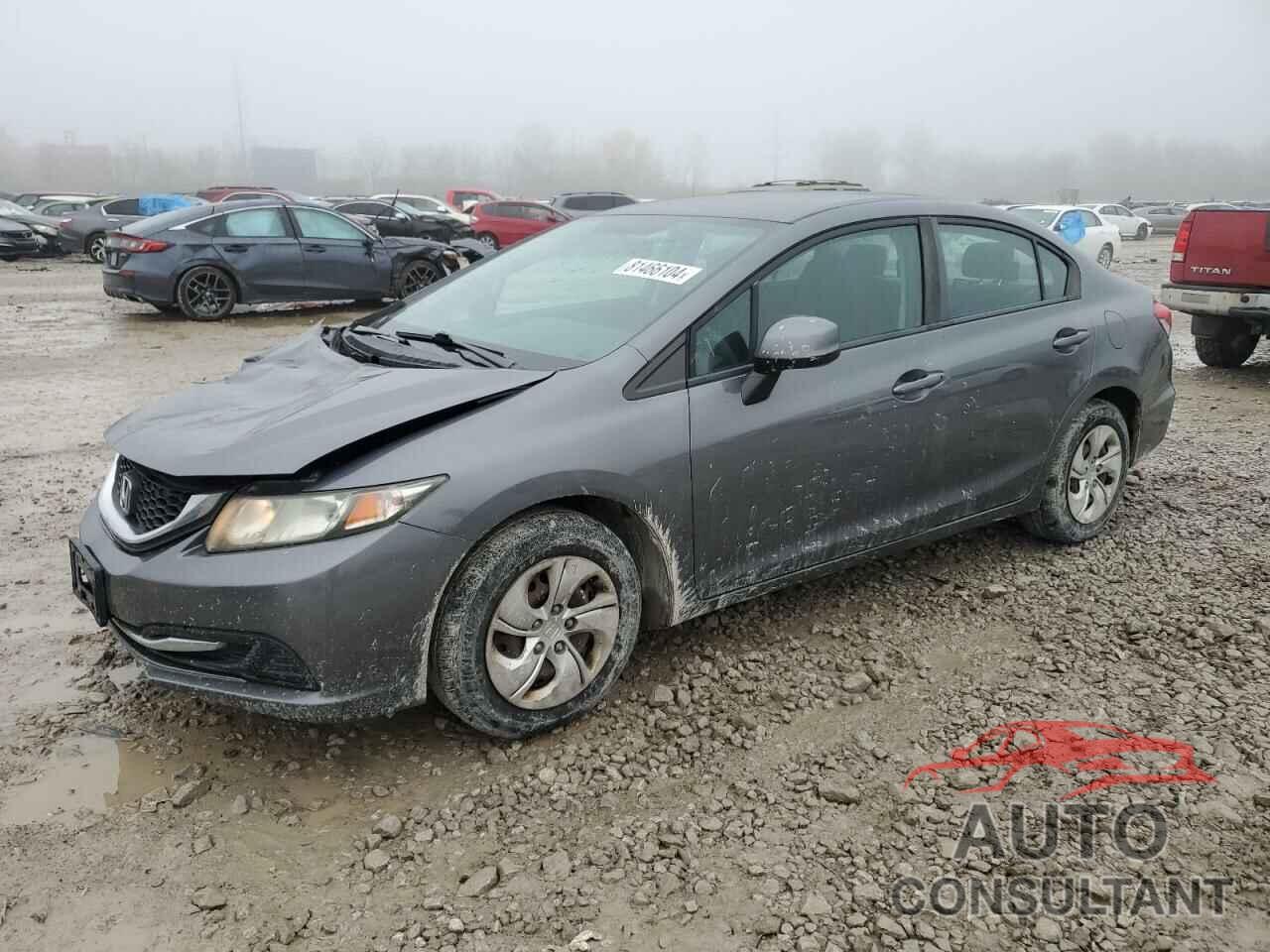 HONDA CIVIC 2013 - 19XFB2F51DE051085