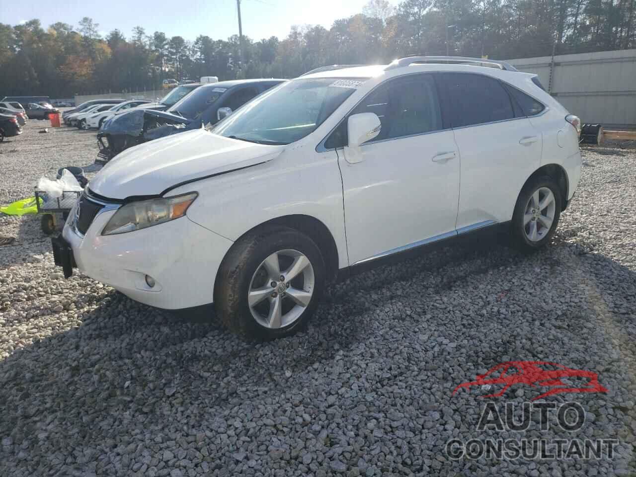 LEXUS RX350 2010 - 2T2BK1BA4AC041541