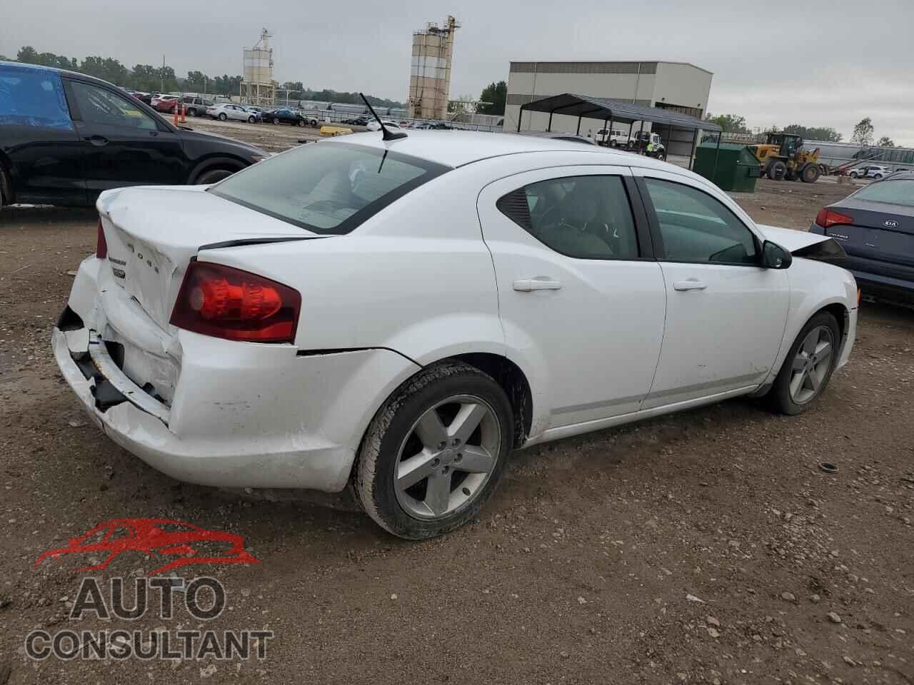 DODGE AVENGER 2012 - 1C3CDZAB6CN147411