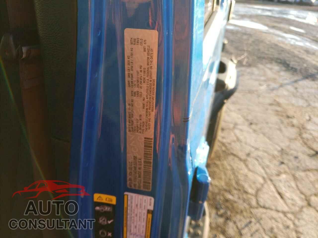 JEEP GLADIATOR 2021 - 1C6HJTAG4ML531758