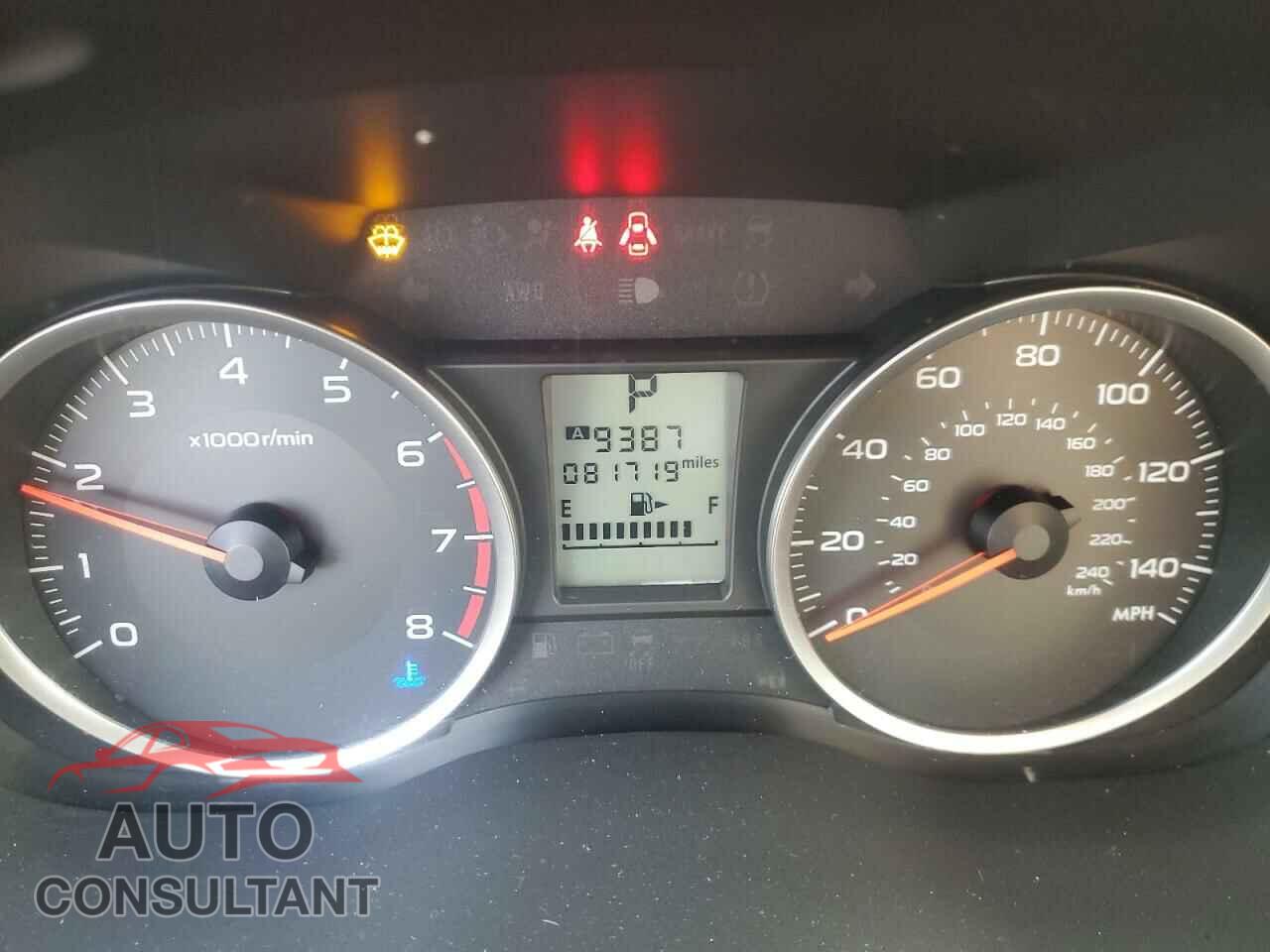 SUBARU FORESTER 2015 - JF2SJADC4FH831626
