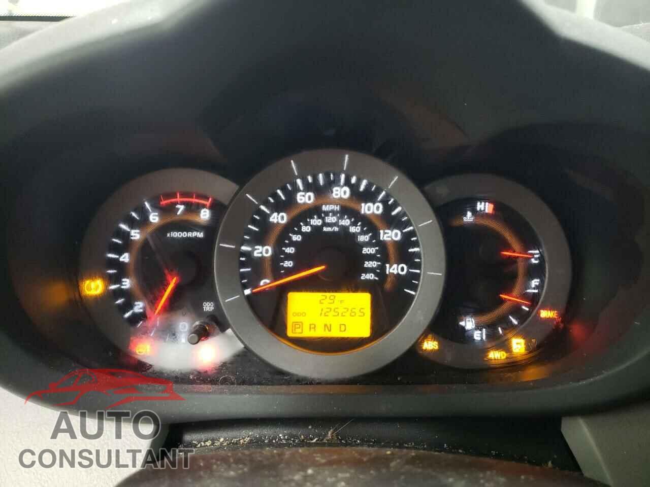 TOYOTA RAV4 2011 - 2T3BK4DV4BW044484