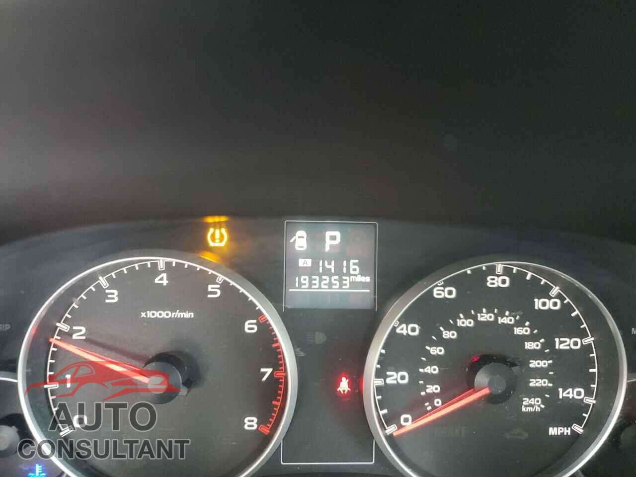 SUBARU OUTBACK 2014 - 4S4BRBCC3E3305123