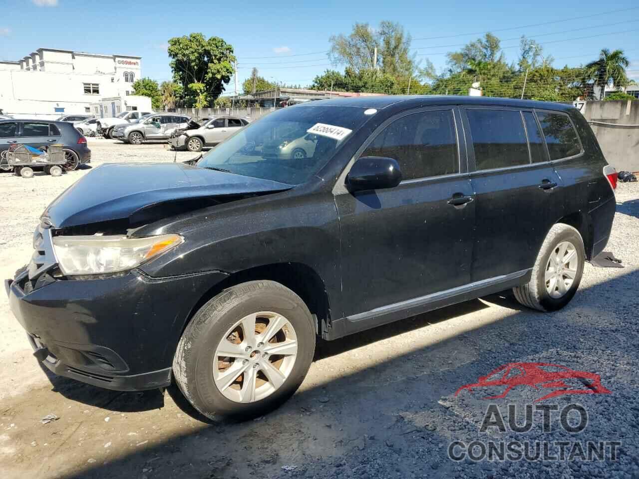 TOYOTA HIGHLANDER 2012 - 5TDZK3EH4CS072886