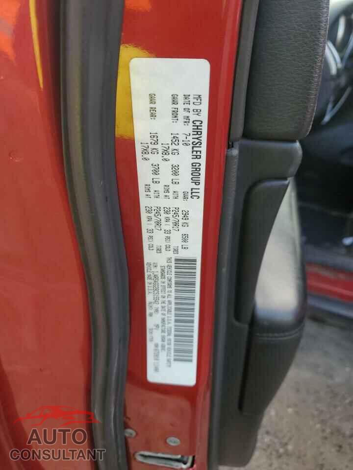 JEEP GRAND CHER 2011 - 1J4RS4GG2BC515542