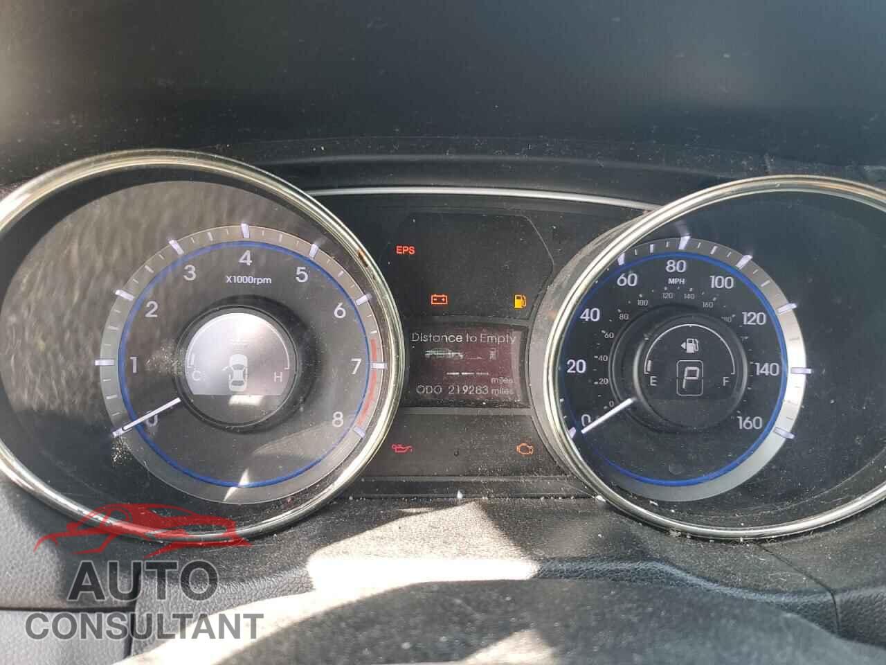 HYUNDAI SONATA 2012 - 5NPEB4AC9CH447384