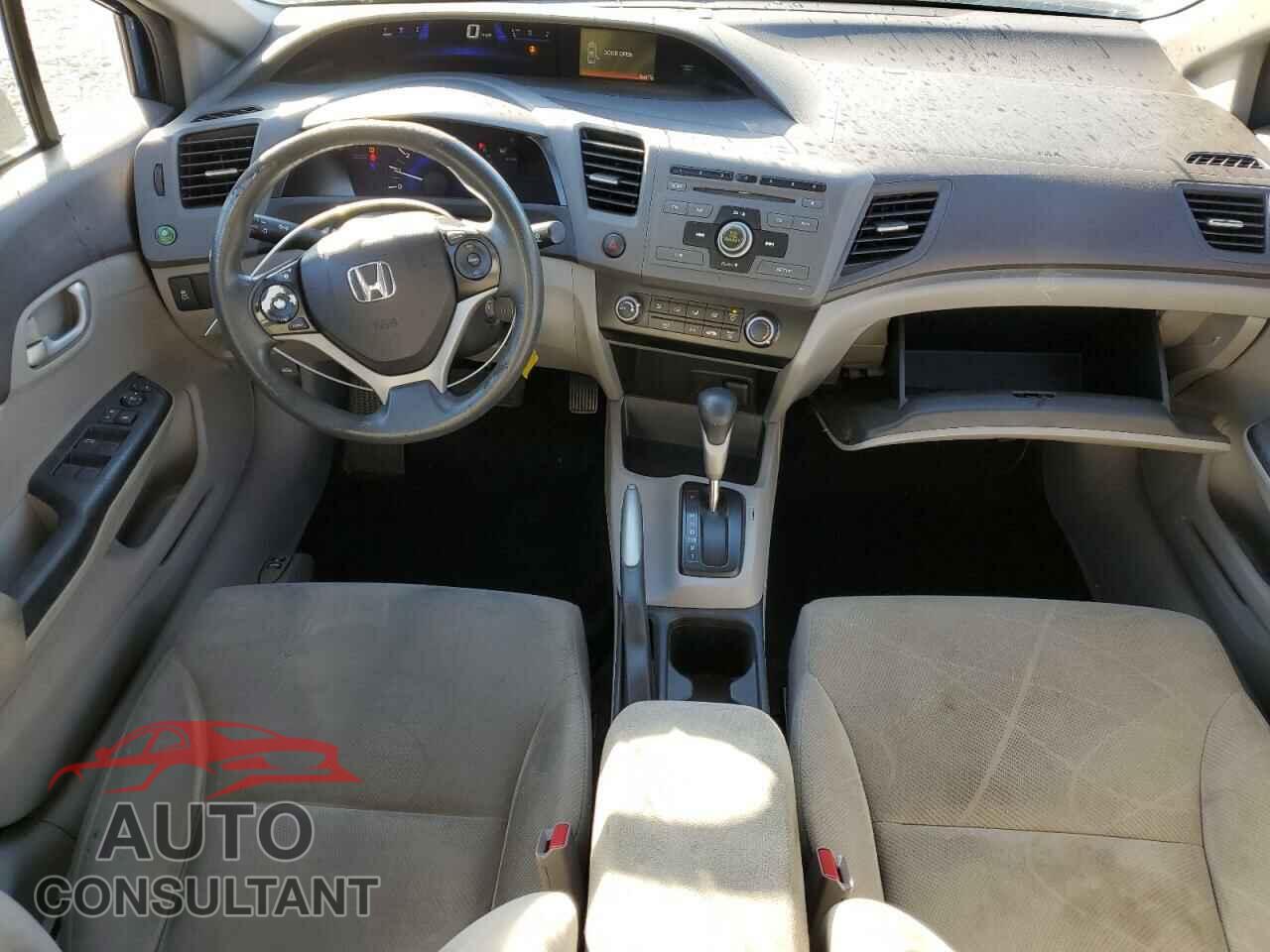 HONDA CIVIC 2012 - 19XFB2F52CE082277