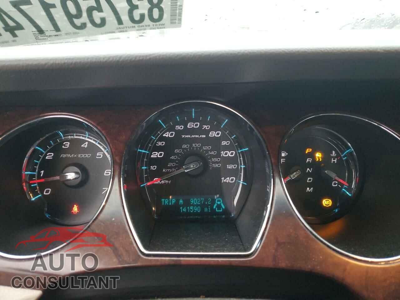 FORD TAURUS 2010 - 1FAHP2EWXAG150901