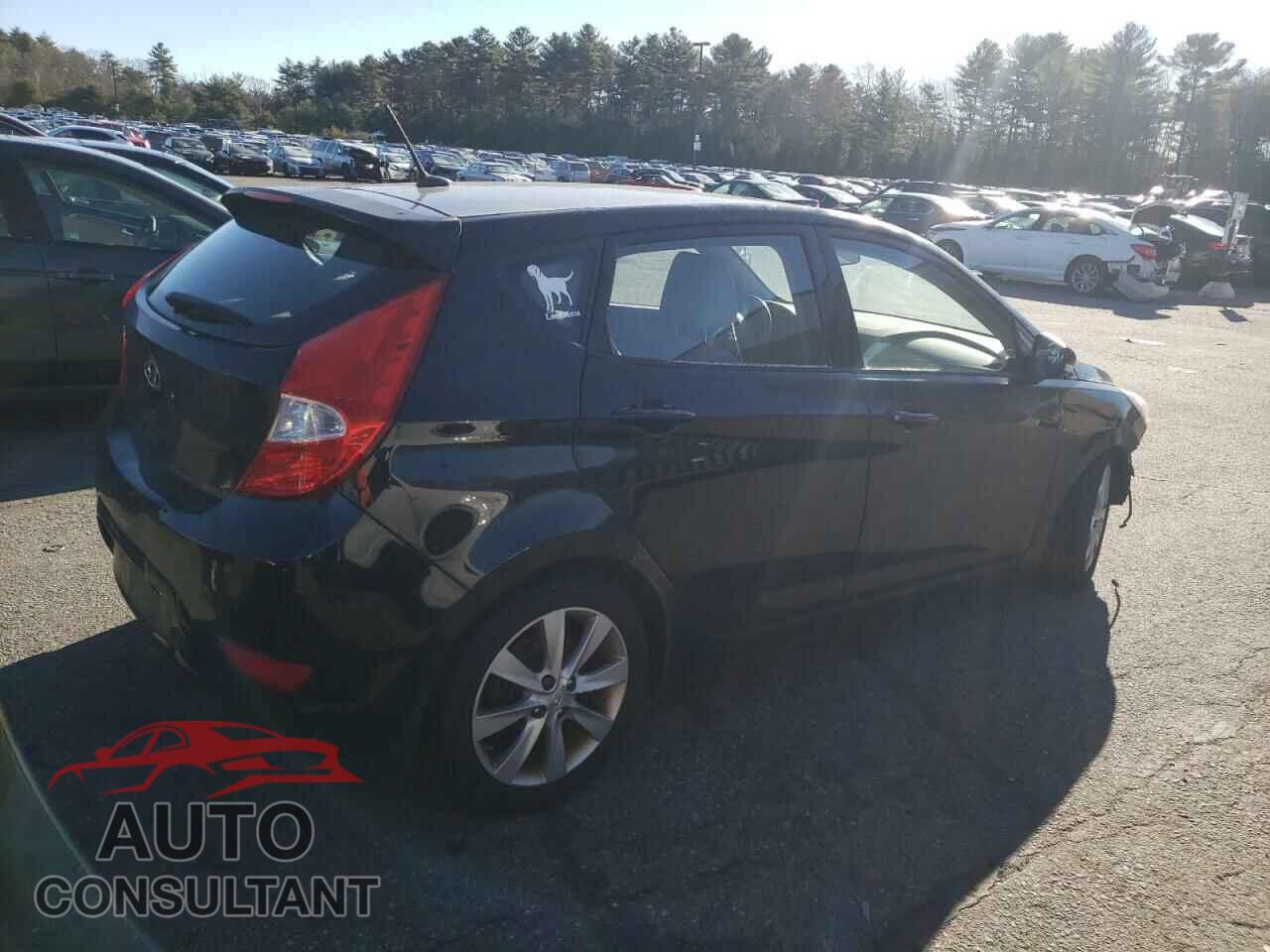 HYUNDAI ACCENT 2013 - KMHCU5AE1DU102605