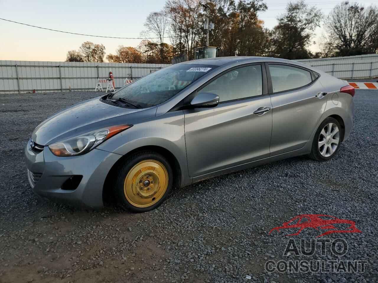 HYUNDAI ELANTRA 2012 - KMHDH4AE6CU372009