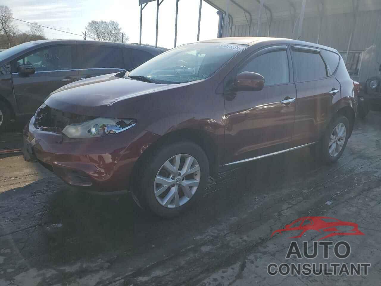 NISSAN MURANO 2012 - JN8AZ1MWXCW210447