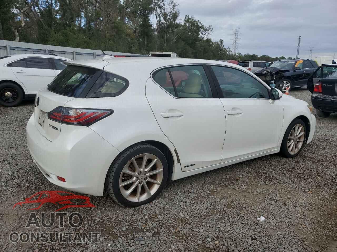 LEXUS CT 200 2012 - JTHKD5BH7C2078408