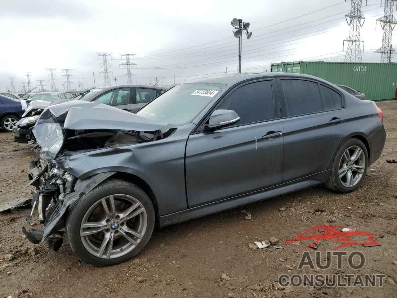 BMW 3 SERIES 2014 - WBA3B3C57EJ977909