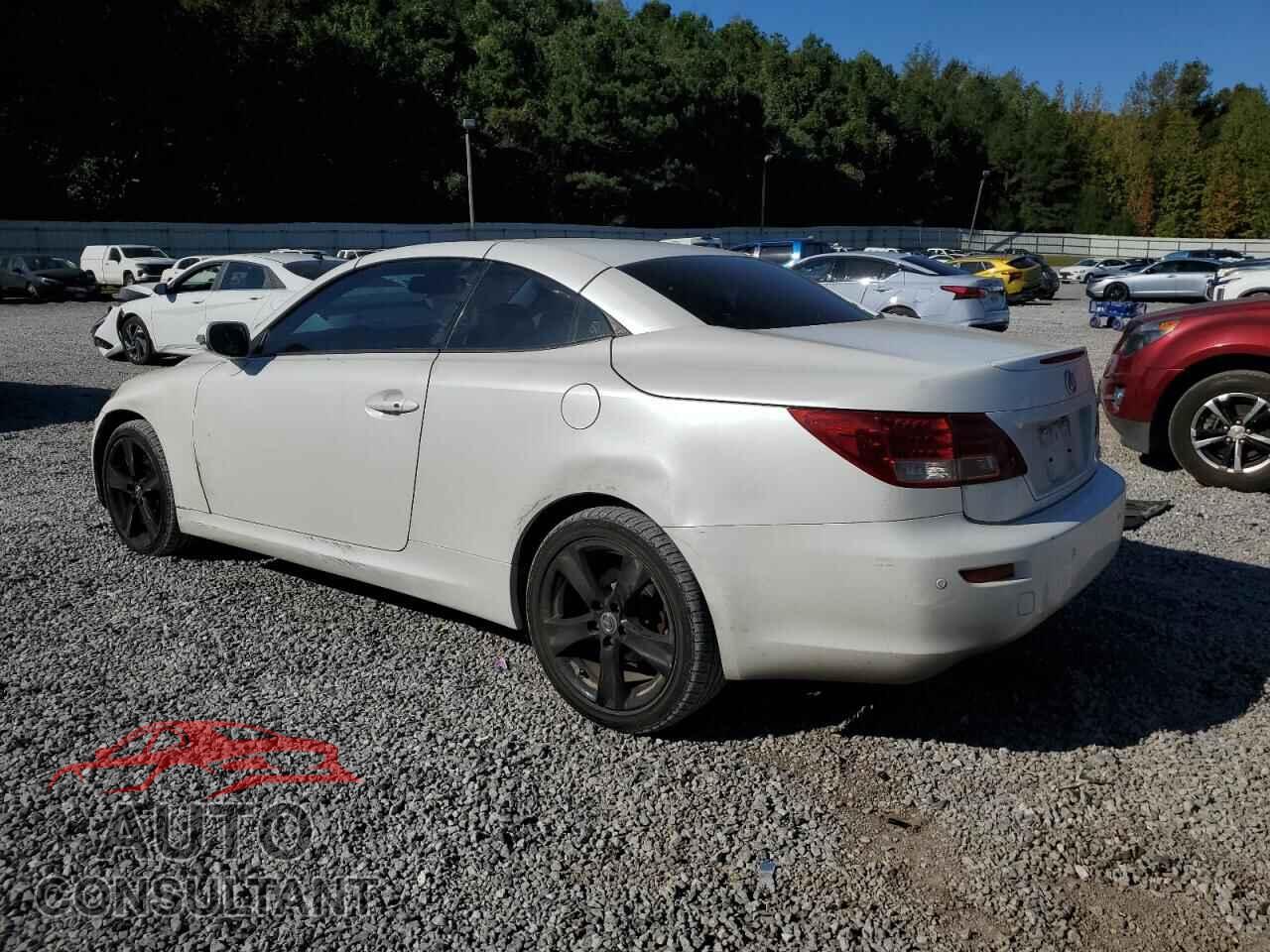 LEXUS IS 2012 - JTHFF2C25C2521479
