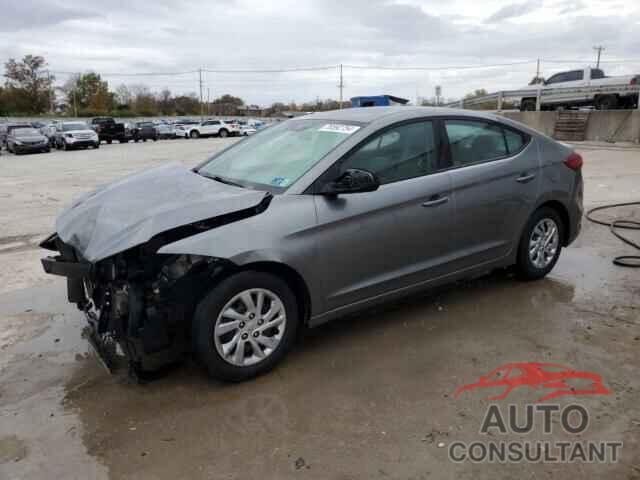 HYUNDAI ELANTRA 2017 - KMHD74LF7HU151180