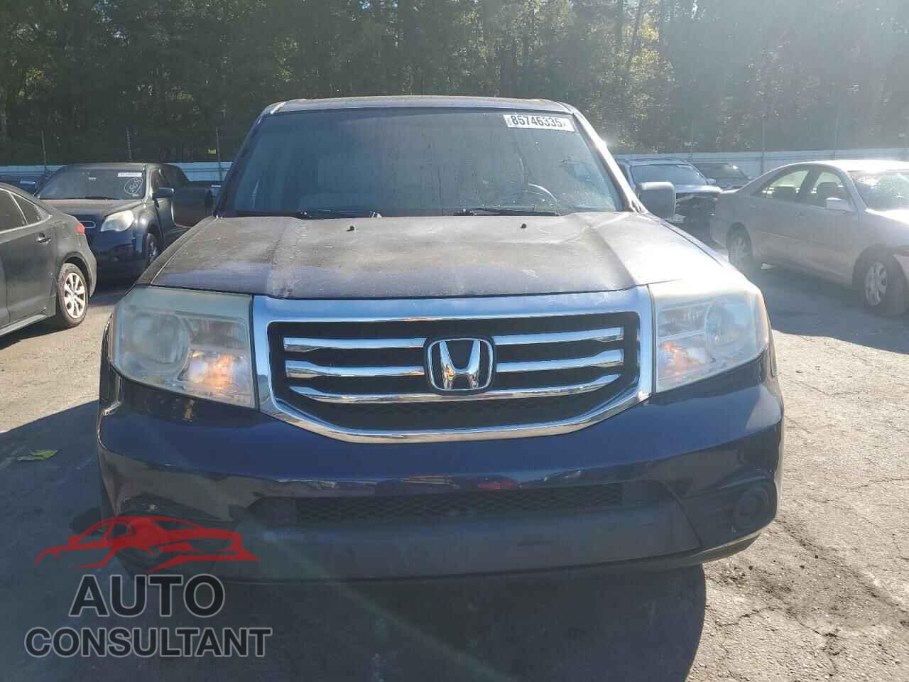 HONDA PILOT 2013 - 5FNYF3H20DB042801