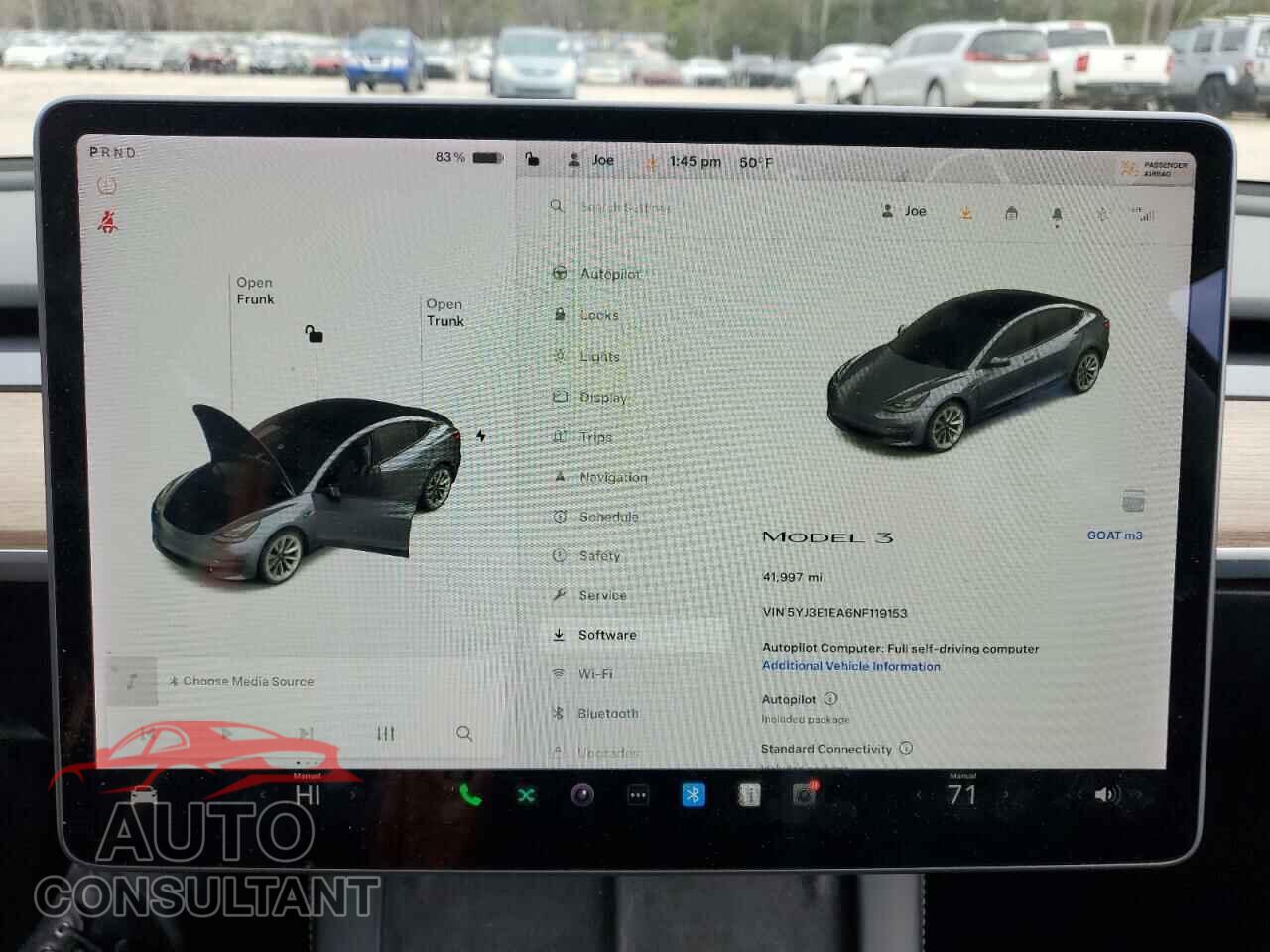 TESLA MODEL 3 2022 - 5YJ3E1EA6NF119153