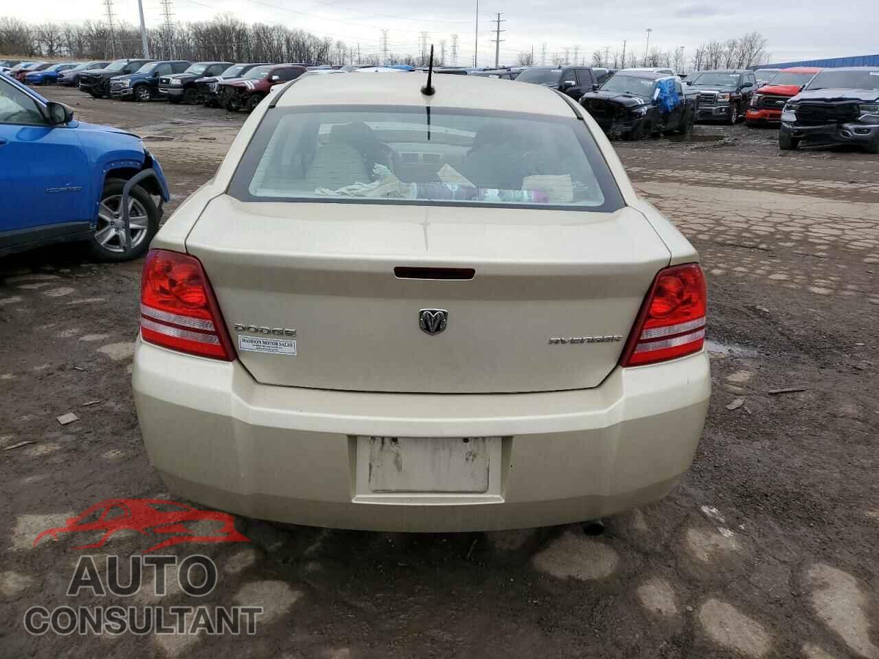 DODGE AVENGER 2010 - 1B3CC1FBXAN229178