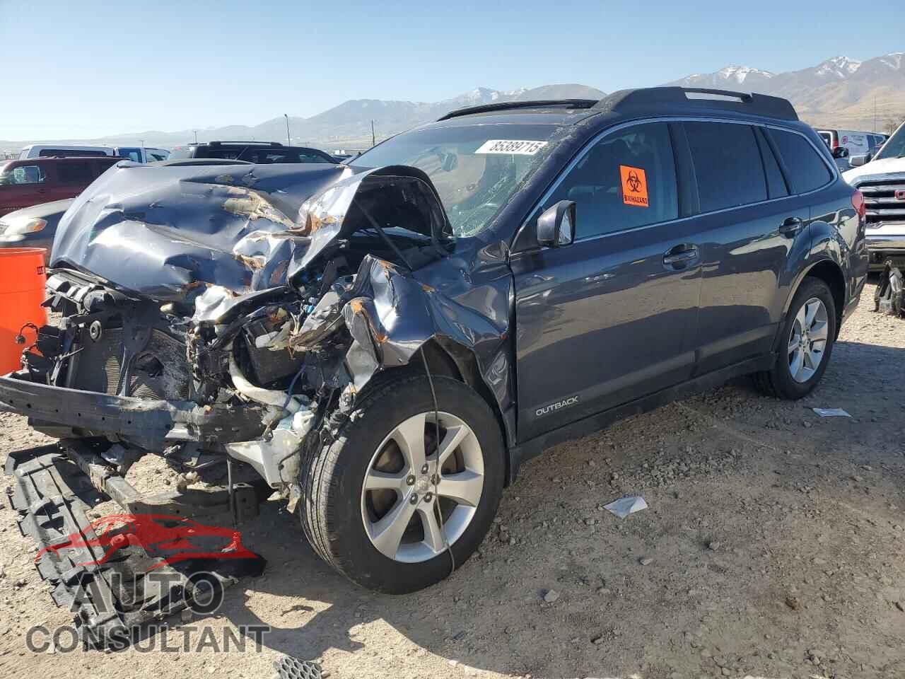 SUBARU OUTBACK 2014 - 4S4BRBMC8E3275292