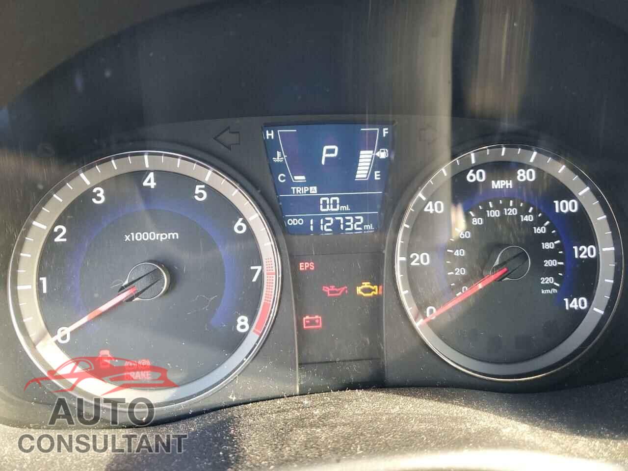 HYUNDAI ACCENT 2012 - KMHCU5AE9CU012665