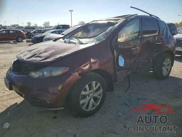 NISSAN MURANO 2011 - JN8AZ1MW6BW171354