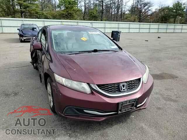 HONDA CIVIC 2013 - 19XFB2F53DE260943