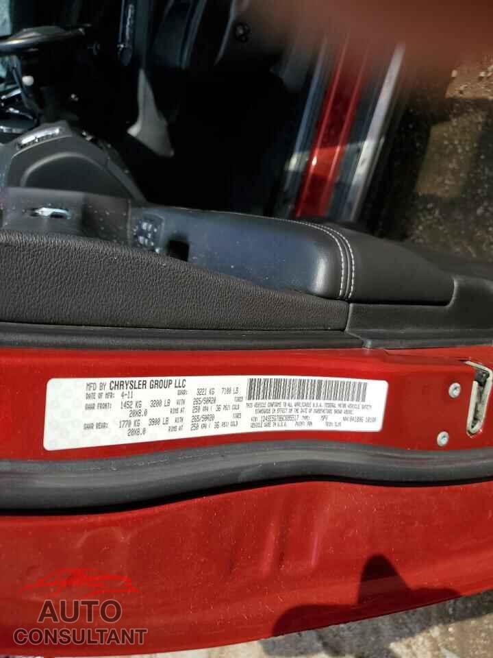 DODGE DURANGO 2011 - 1D4SE5GT8BC695517