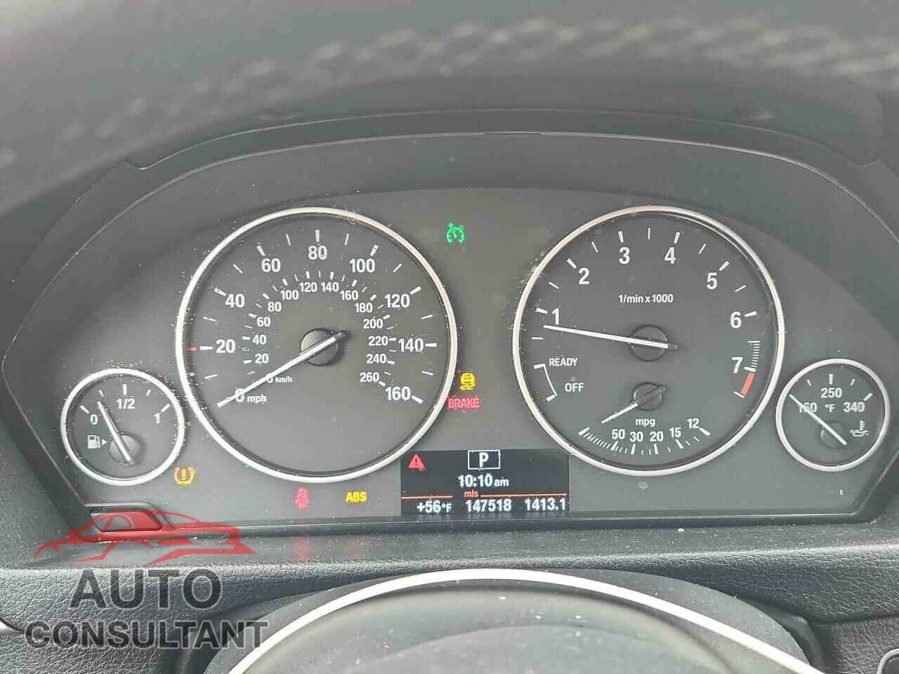 BMW 3 SERIES 2013 - WBA3C3C54DF982273