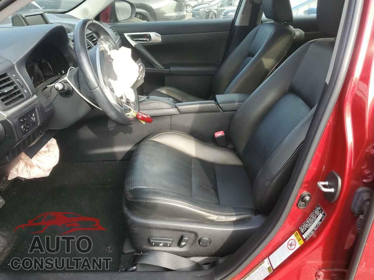 LEXUS CT 200 2013 - JTHKD5BH4D2170884