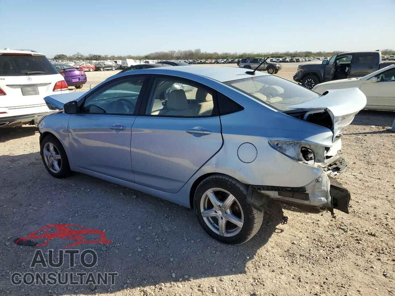 HYUNDAI ACCENT 2013 - KMHCU4AE8DU288864