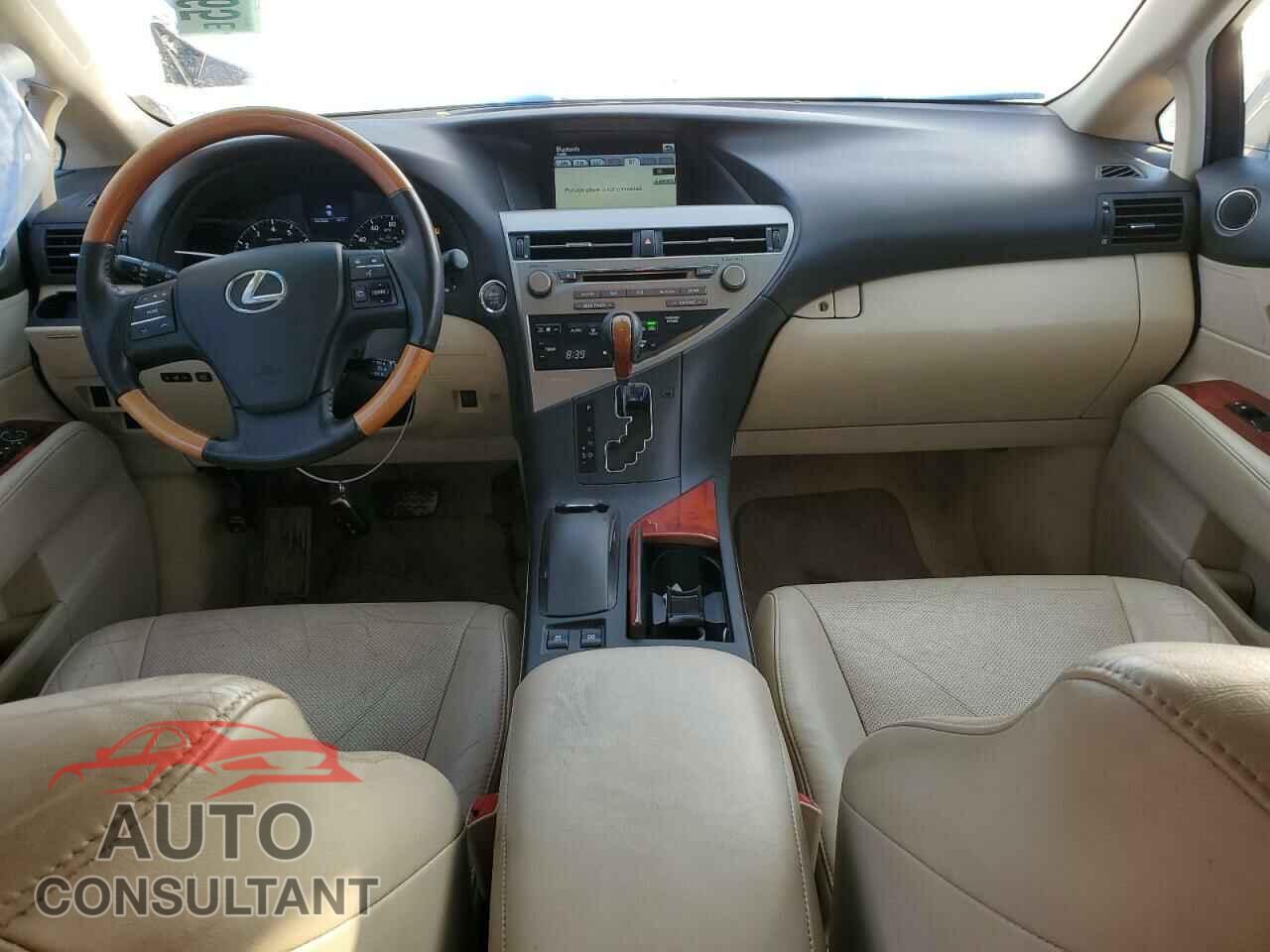 LEXUS RX350 2011 - 2T2BK1BA8BC109230