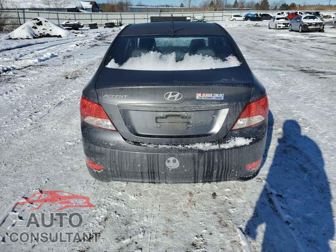HYUNDAI ACCENT 2012 - KMHCU4AE1CU122104