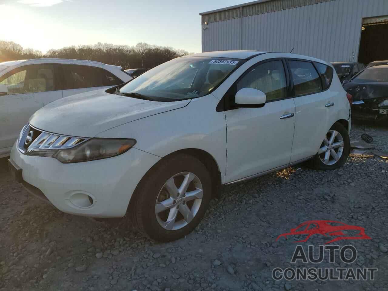 NISSAN MURANO 2009 - JN8AZ18W39W133018