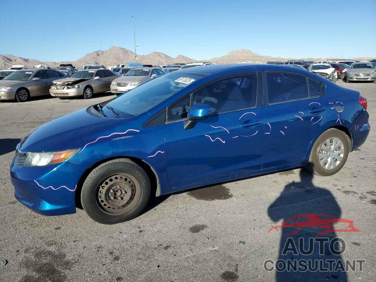 HONDA CIVIC 2012 - 2HGFB2F51CH548089